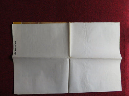 LA BOHEME UK QUAD POSTER BARARA HENDRICKS JOSE CARRERAS 1988 Movie posters