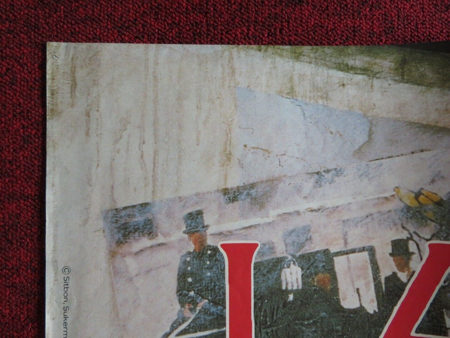 LA BOHEME UK QUAD POSTER BARARA HENDRICKS JOSE CARRERAS 1988 Movie posters