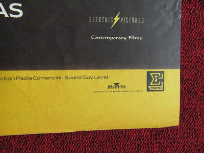 LA BOHEME UK QUAD POSTER BARARA HENDRICKS JOSE CARRERAS 1988 Movie posters