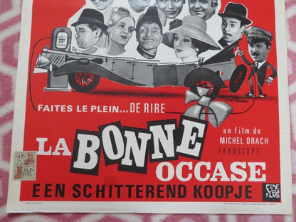 LA BONCE OCCASE/ The Real Bargain BELGIUM (22"x 14.5") POSTER JEAN - CLAUDE BRIALY Movie posters