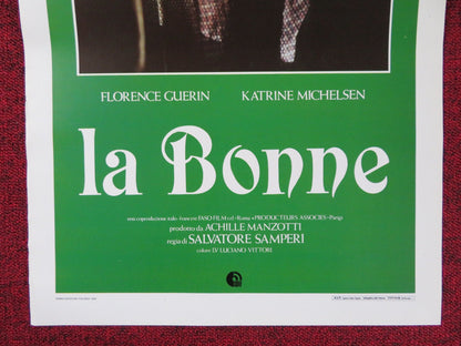 LA BONNE ITALIAN LOCANDINA POSTER FLORENCE GUERIN KATRINE MICHELSEN 1986 Rendezvous Cinema Movie posters