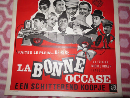 LA BONNE OCCASE/ The Real Bargain BELGIUM (21.5"x 14.5") POSTER JEAN RICHARD Movie posters