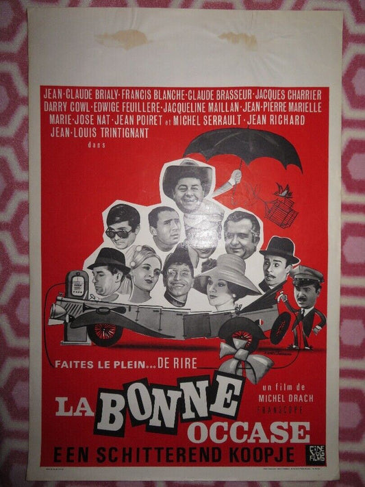 LA BONNE OCCASE/ The Real Bargain BELGIUM (21.5"x 14.5") POSTER JEAN RICHARD Movie posters