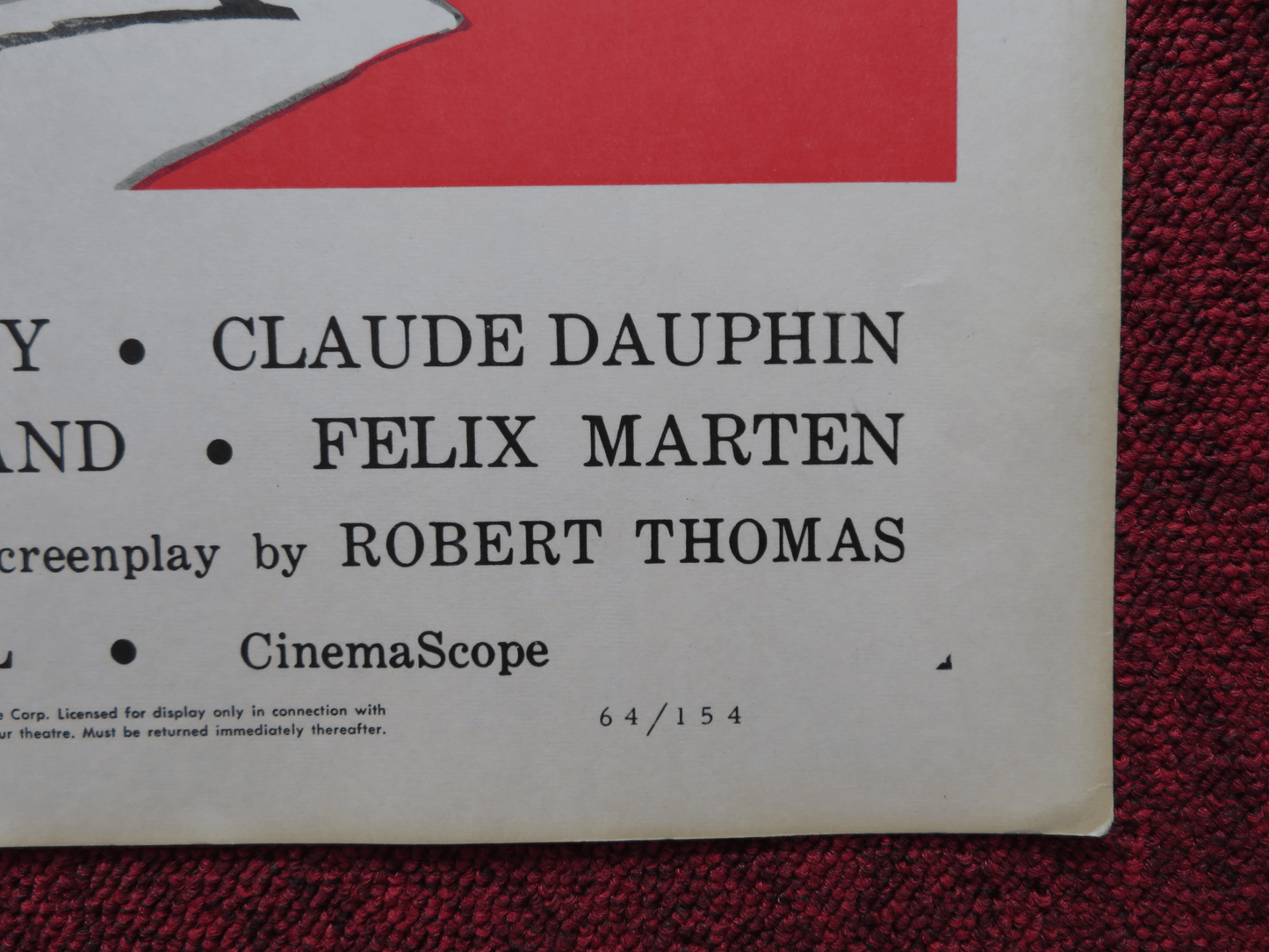 LA BONNE SOUPE US HALF SHEET (22"x 28") POSTER ANNIE GIRARDOT MARIE BELL 1964 Rendezvous Cinema Movie posters