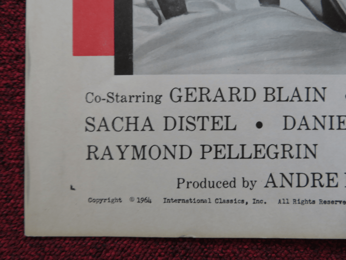 LA BONNE SOUPE US HALF SHEET (22"x 28") POSTER ANNIE GIRARDOT MARIE BELL 1964 Rendezvous Cinema Movie posters