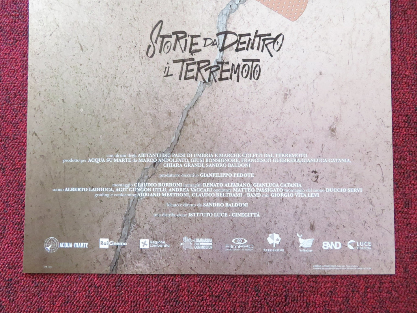 LA BOTTA GROSSA ITALIAN LOCANDINA POSTER SANDRO BALDONI 2017 Rendezvous Cinema Movie posters