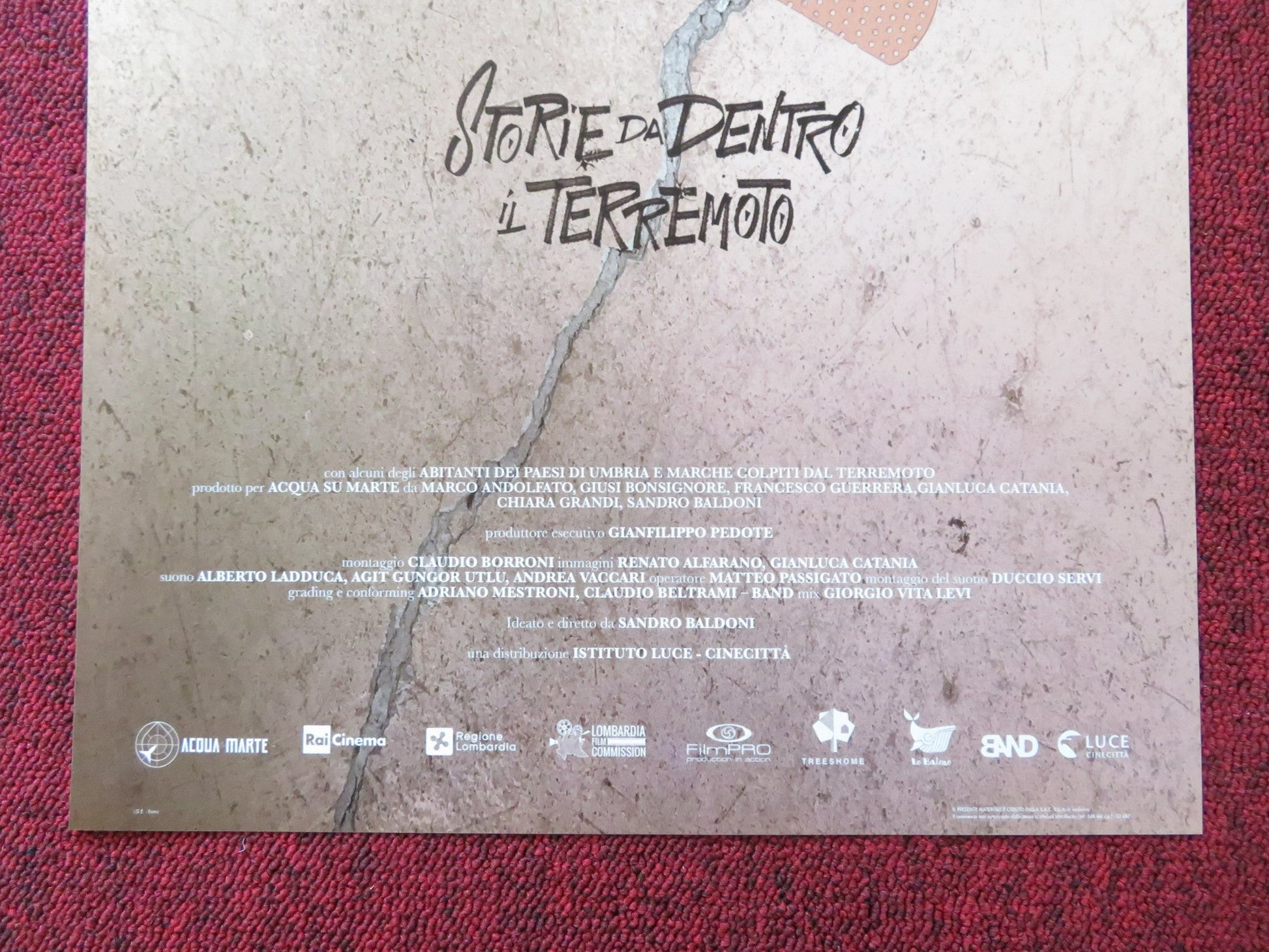 LA BOTTA GROSSA ITALIAN LOCANDINA POSTER SANDRO BALDONI 2017 Rendezvous Cinema Movie posters