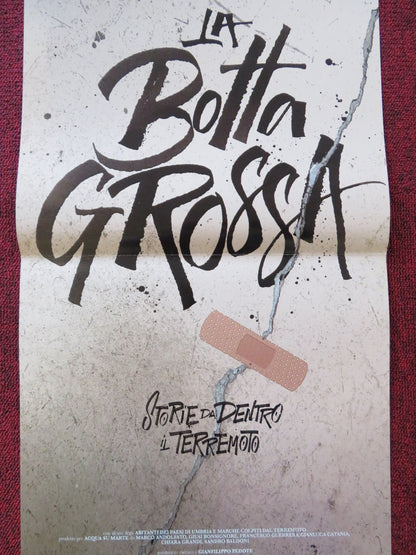 LA BOTTA GROSSA ITALIAN LOCANDINA POSTER SANDRO BALDONI 2017 Rendezvous Cinema Movie posters