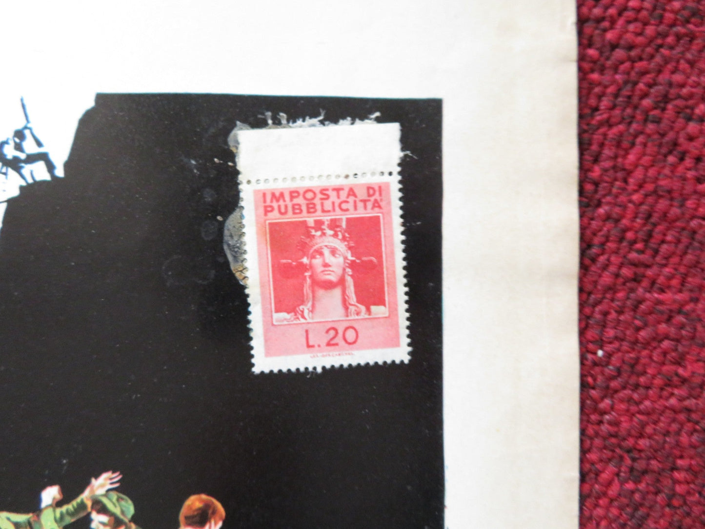 LA BRIGATA DEL DIAVOLO ITALIAN LOCANDINA POSTER WILLIAM HOLDEN 1968 Rendezvous Cinema Movie posters