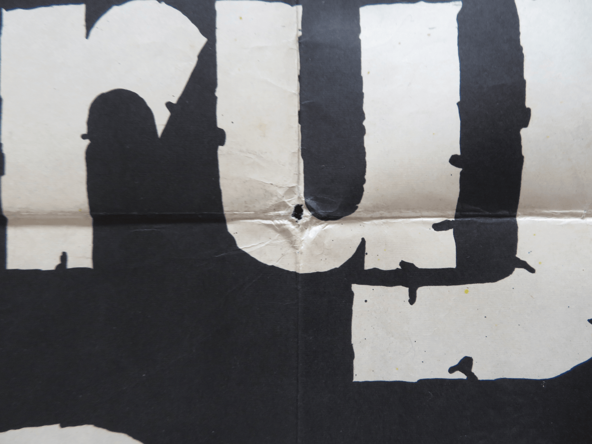 LA BRUJA DEL AMOR FOLDED ARGENTINA ONE SHEET POSTER RICHARD JOHNSON 1966 Rendezvous Cinema Movie posters