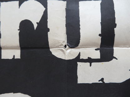 LA BRUJA DEL AMOR FOLDED ARGENTINA ONE SHEET POSTER RICHARD JOHNSON 1966 Rendezvous Cinema Movie posters