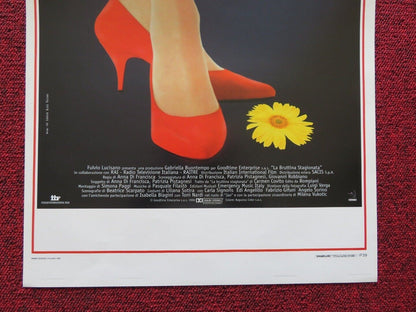 LA BRUTTINA STAGIONATA ITALIAN LOCANDINA (27.5"x12.5") POSTER 1996 Movie posters