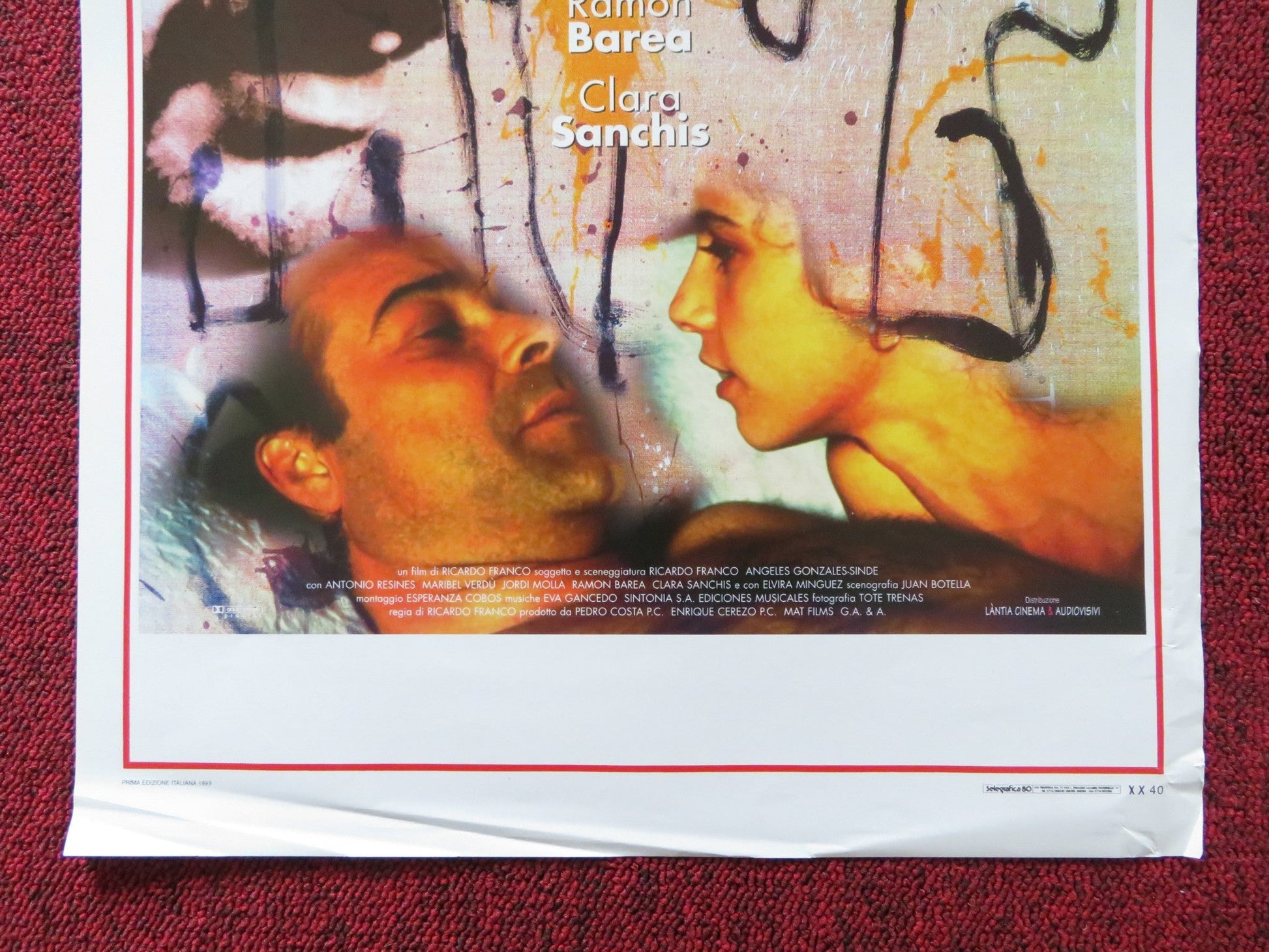 LA BUONA STELLA / LUCKY STAR ITALIAN LOCANDINA POSTER ANTONIO RESINES 1997 Rendezvous Cinema Movie posters