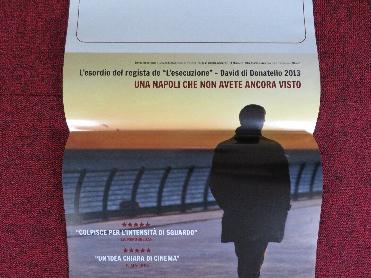 LA BUONA USCITA ITALIAN LOCANDINA (27"x12.5") POSTER MARCO CAVALLI 2016 - Rendezvous Cinema