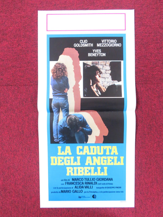 LA CADUTA DEGLI ANGELI RIBELLI ITALIAN LOCANDINA POSTER CLIO GOLDSMITH 1981 Rendezvous Cinema Movie posters