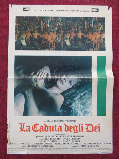 LA CADUTA DEGLI DEI ITALIAN FOTOBUSTA POSTER DIRK BOGARDE INGRID THULIN 1969 Rendezvous Cinema Movie posters