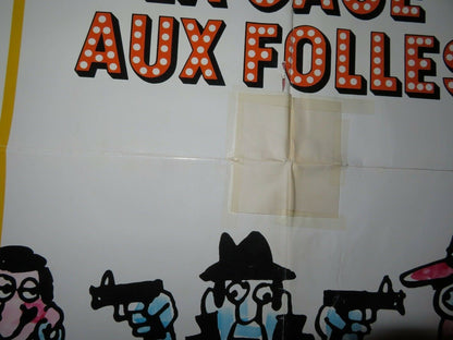 LA CAGE AUX FOLLES 2 ONE SHEET POSTER UGO TOGNAZZI MICHEL SERRAULT '80 Movie posters