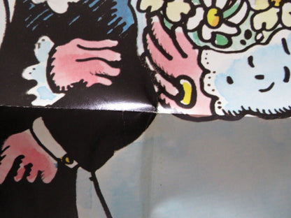 LA CAGE AUX FOLLES 3 / THE WEDDING FOLDED US ONE SHEET POSTER 1986 Movie posters