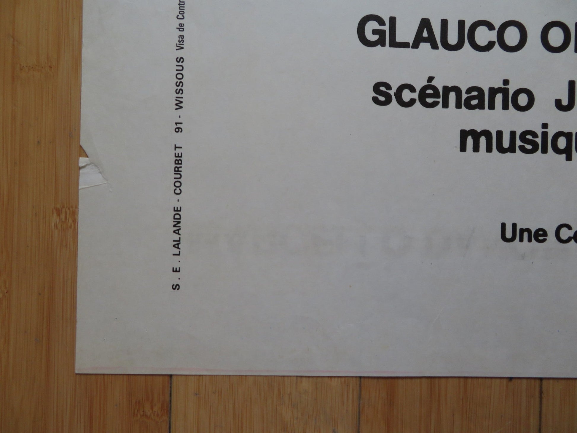 LA CAGE AUX FOLLES II FRENCH GRANDE POSTER MICHEL SERRAULT UGO TOGNAZZI 1980 Rendezvous Cinema Movie posters