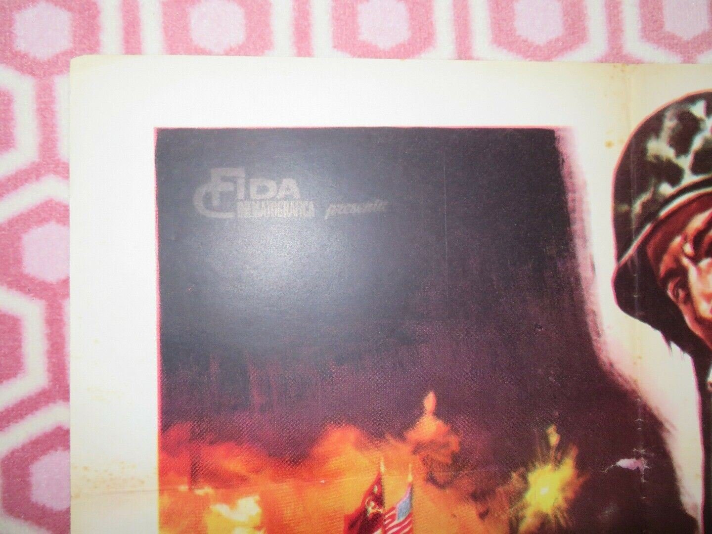 LA CAIDA DE LOS GIGANTES ITALIAN (39"x 27") POSTER 1967 Rendezvous Cinema Movie posters