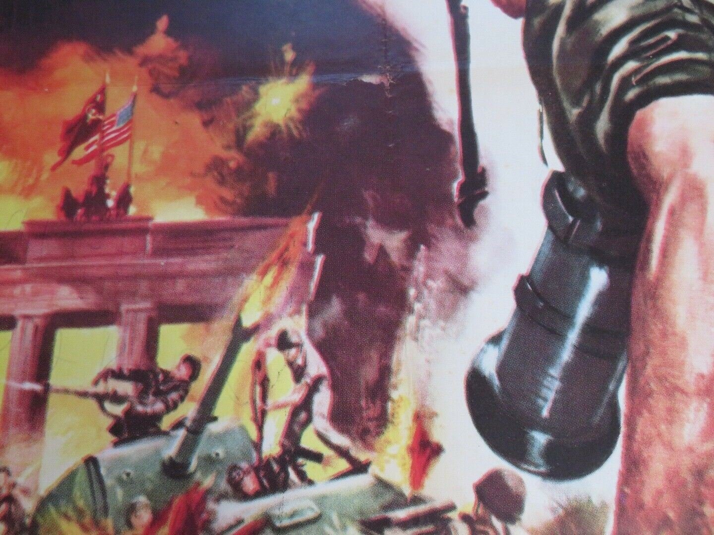 LA CAIDA DE LOS GIGANTES ITALIAN (39"x 27") POSTER 1967 Rendezvous Cinema Movie posters