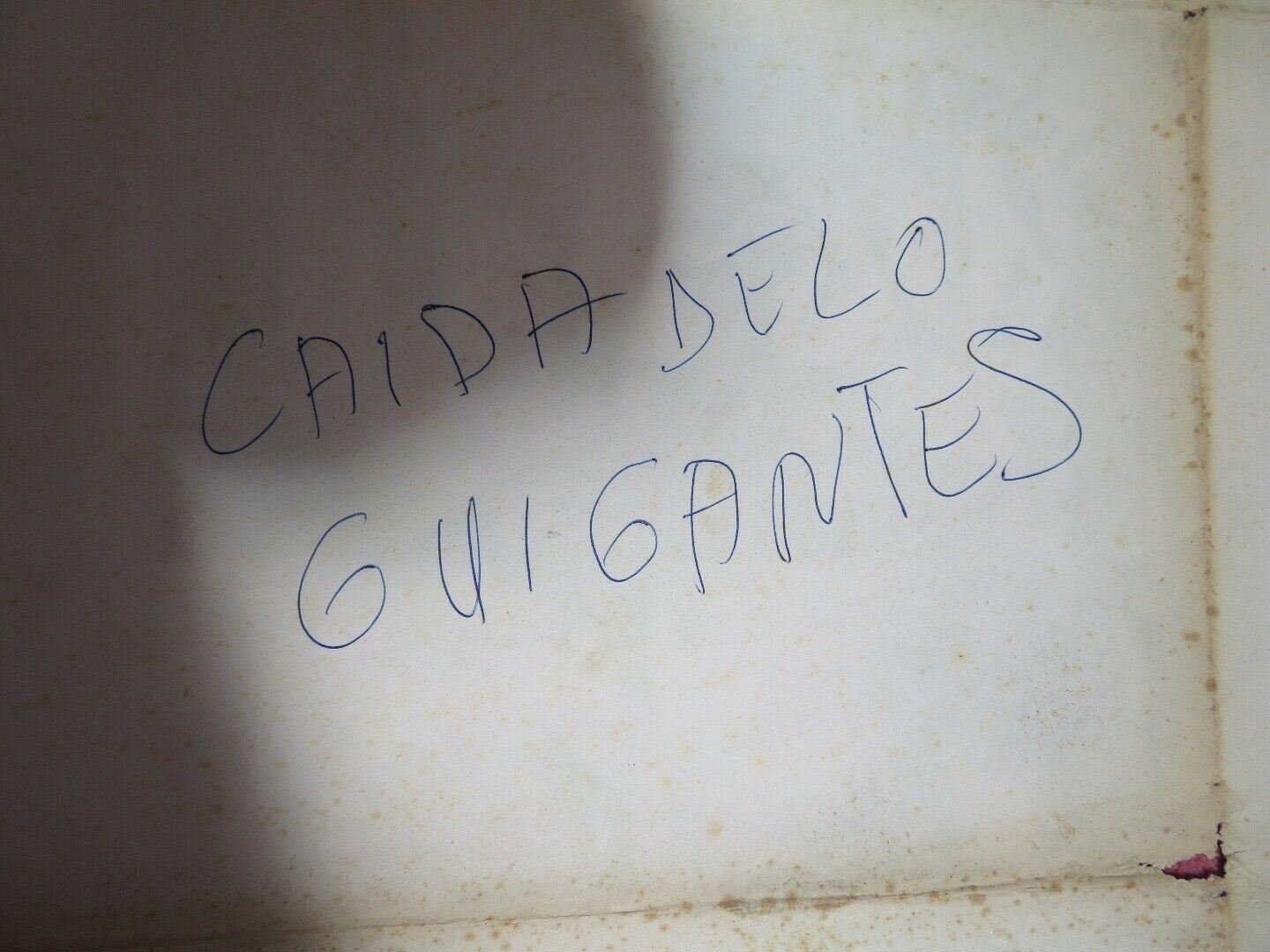 LA CAIDA DE LOS GIGANTES ITALIAN (39"x 27") POSTER 1967 Rendezvous Cinema Movie posters