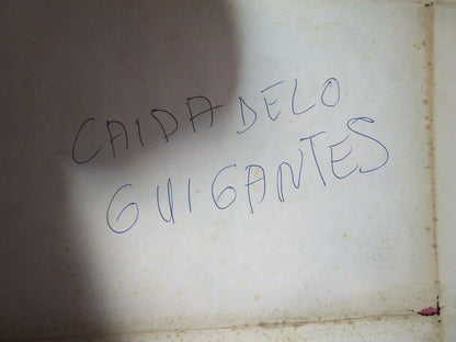 LA CAIDA DE LOS GIGANTES ITALIAN (39"x 27") POSTER 1967 Rendezvous Cinema Movie posters