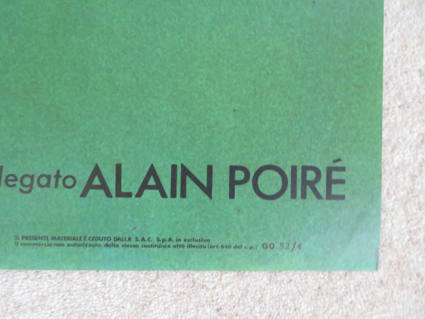 LA CAPRA / LA CHEVRE 2 ITALIAN 2 FOGLIO POSTER P.RICHARD GERARD DEPARDIEU 1981 Rendezvous Cinema Movie posters