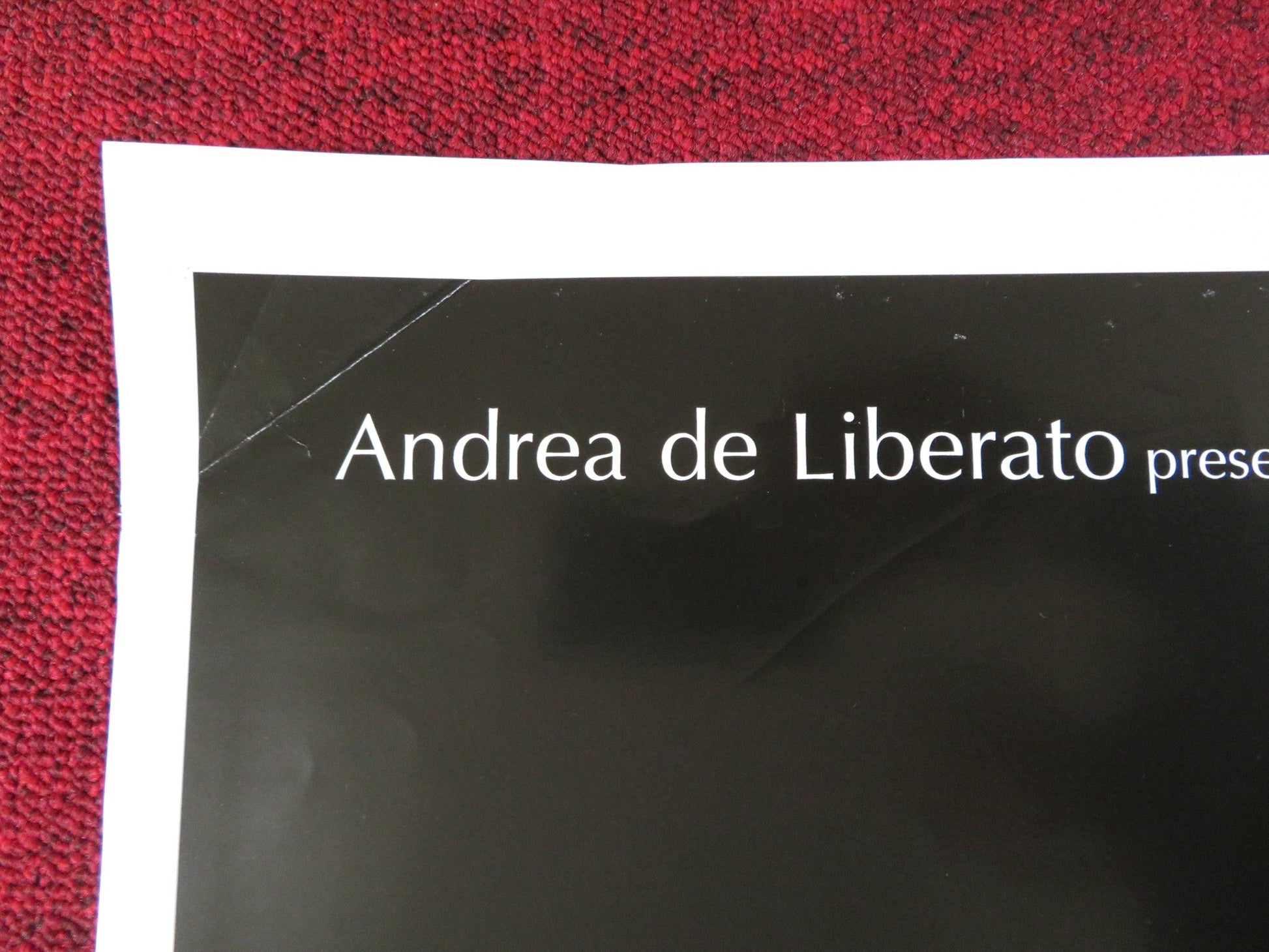 LA CAPTIVE ITALIAN FOGLIO POSTER STANISLAS MERHAR SYLVIE TESTUD 2000 Rendezvous Cinema Movie posters