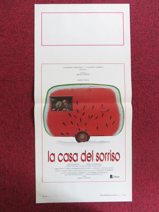 LA CASA DEL SORRISO ITALIAN LOCANDINA POSTER INGRID THULIN DADO RUSPOLI 1991 Rendezvous Cinema Movie posters