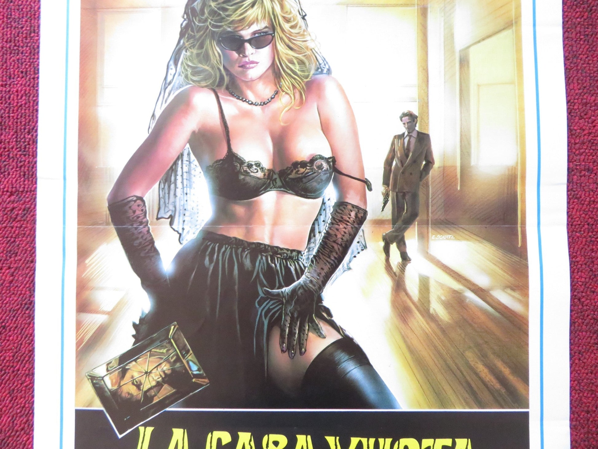 LA CASA VUOTA DOPO IL FUNERALE ITALIAN LOCANDINA POSTER PATRICK DUFFY 1984 Rendezvous Cinema Movie posters