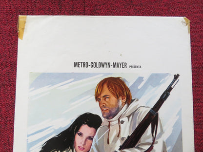 LA CATTURA ITALIAN LOCANDINA POSTER DAVID MCCALLUM NICOLETTA MACHIAVELLI 1969 Rendezvous Cinema Movie posters