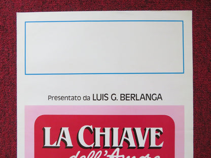 LA CHIAVE DELL'AMORE ITALIAN LOCANDINA POSTER JOAQUIN HINOJOSA 1980 Rendezvous Cinema Movie posters