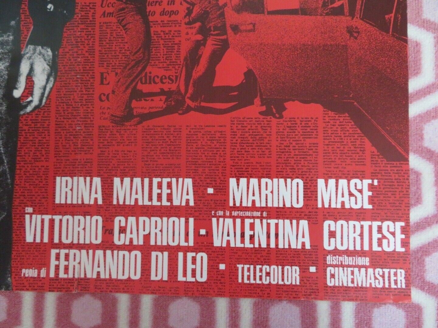 LA CITTA SCONVOLTA: CACCIA SPIETATA AI RAPITORI ITALIAN FOGLIO POSTER 1975 Movie posters