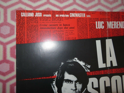LA CITTA SCONVOLTA: CACCIA SPIETATA AI RAPITORI ITALIAN FOGLIO POSTER 1975 Movie posters