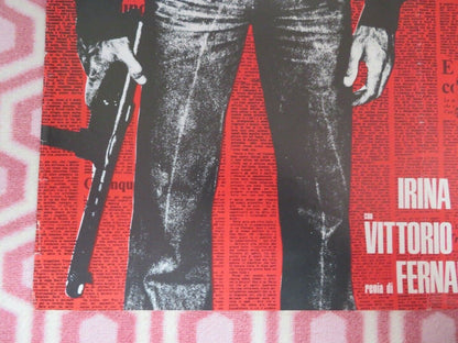 LA CITTA SCONVOLTA: CACCIA SPIETATA AI RAPITORI ITALIAN FOGLIO POSTER 1975 Movie posters