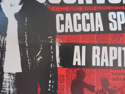 LA CITTA SCONVOLTA: CACCIA SPIETATA AI RAPITORI ITALIAN FOGLIO POSTER 1975 Movie posters