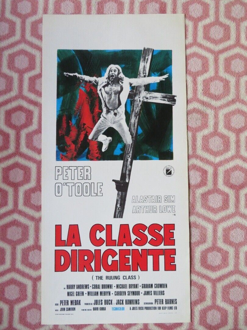 LA CLASSE DIRIGENTE / THE RULING CLASS ITALIAN LOCANDINA (27.5"x13") POSTER 1973 - Rendezvous Cinema