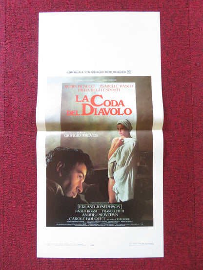 LA CODA DEL DIAVOLO ITALIAN LOCANDINA POSTER ROBIN RENUCCI ISABELLE PASCO 1986 Rendezvous Cinema Movie posters