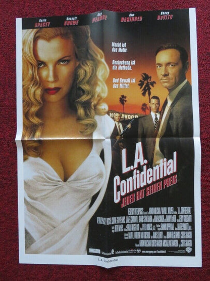 L.A. CONFIDENTIAL GERMAN A2 (21.5"x 15.5") POSTER KIM BASINGER KEVIN SPACEY 1997 - Rendezvous Cinema