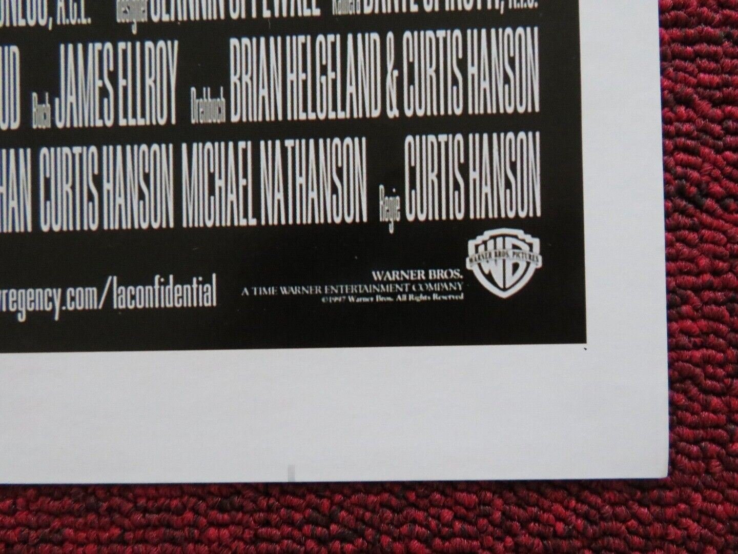 L.A. CONFIDENTIAL GERMAN A2 (21.5"x 15.5") POSTER KIM BASINGER KEVIN SPACEY 1997 - Rendezvous Cinema