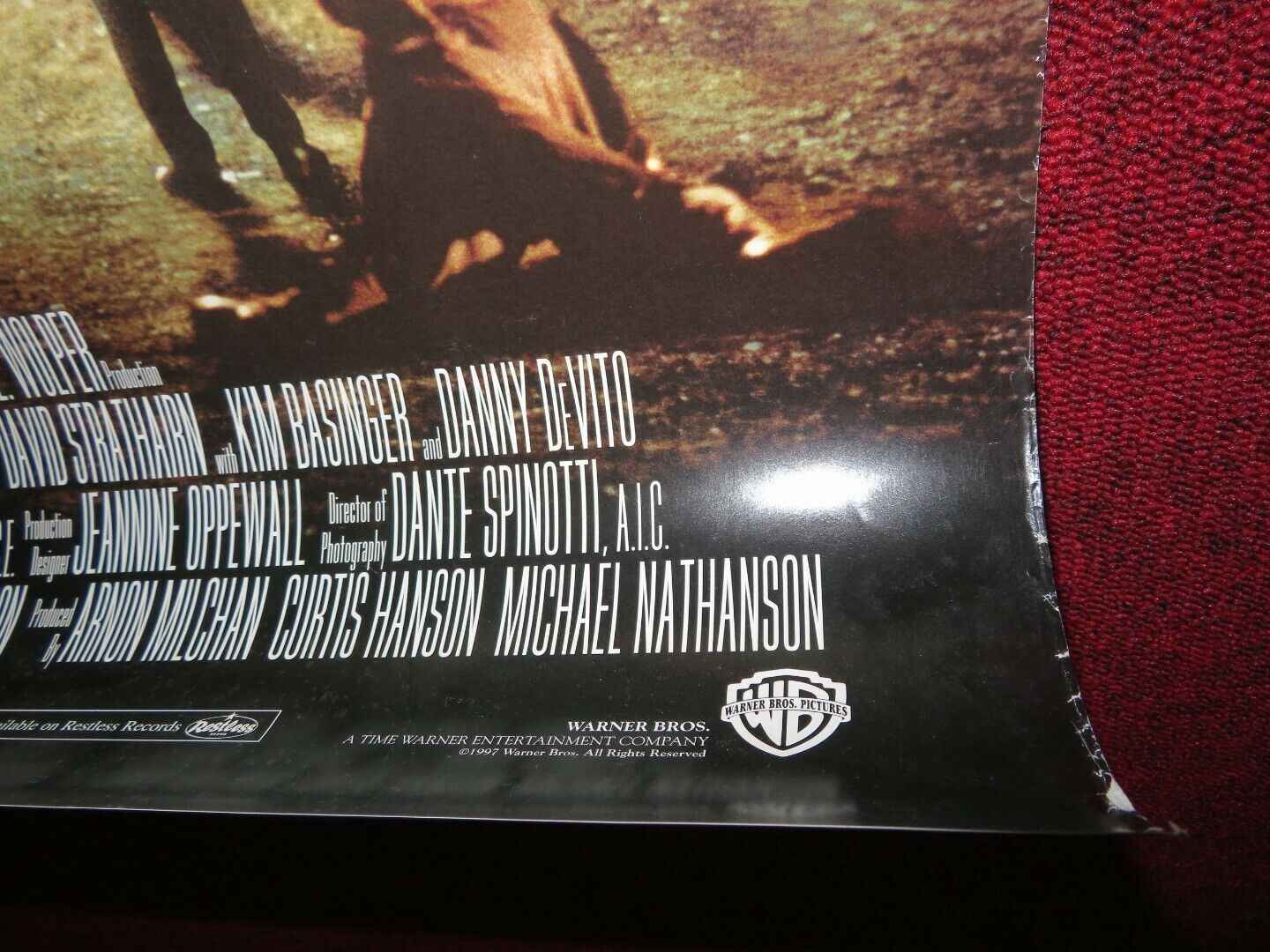 L.A. CONFIDENTIAL US ONE SHEET ROLLED POSTER KIEFER SUTHERLAND JOSH HOPKINS 2003 - Rendezvous Cinema