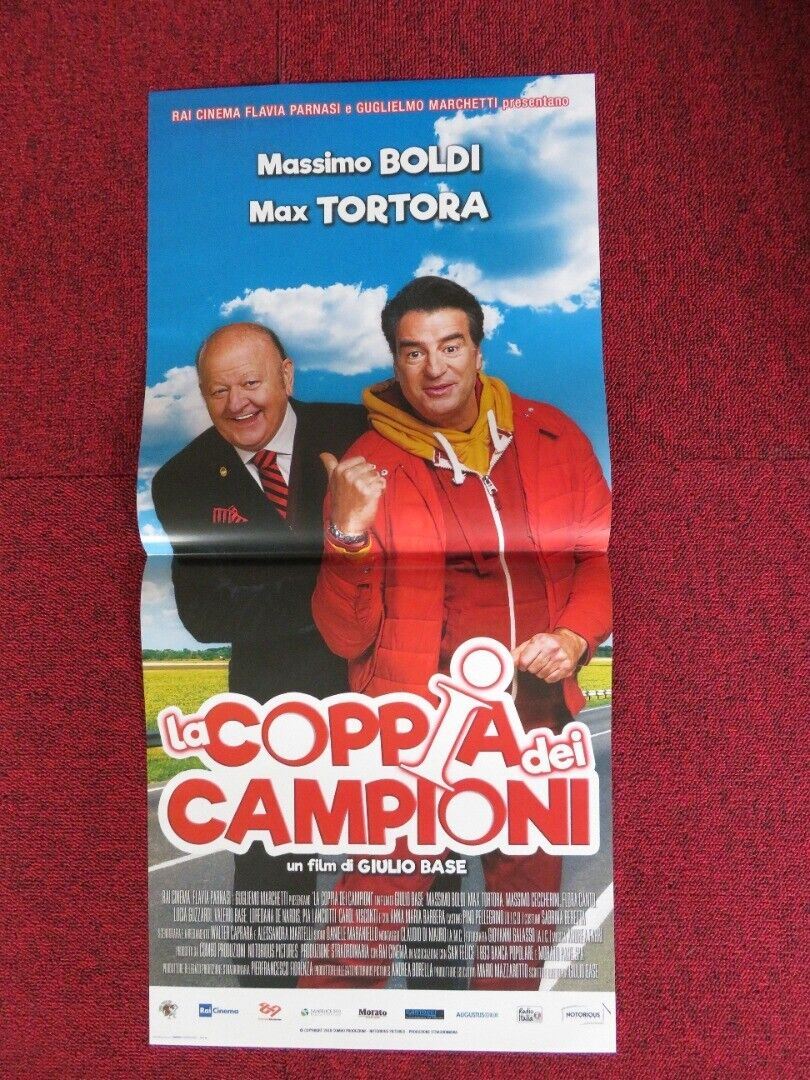LA COPPIA DEI CAMPIONI ITALIAN LOCANDINA (26.5"x12.5") POSTER 2016 - Rendezvous Cinema