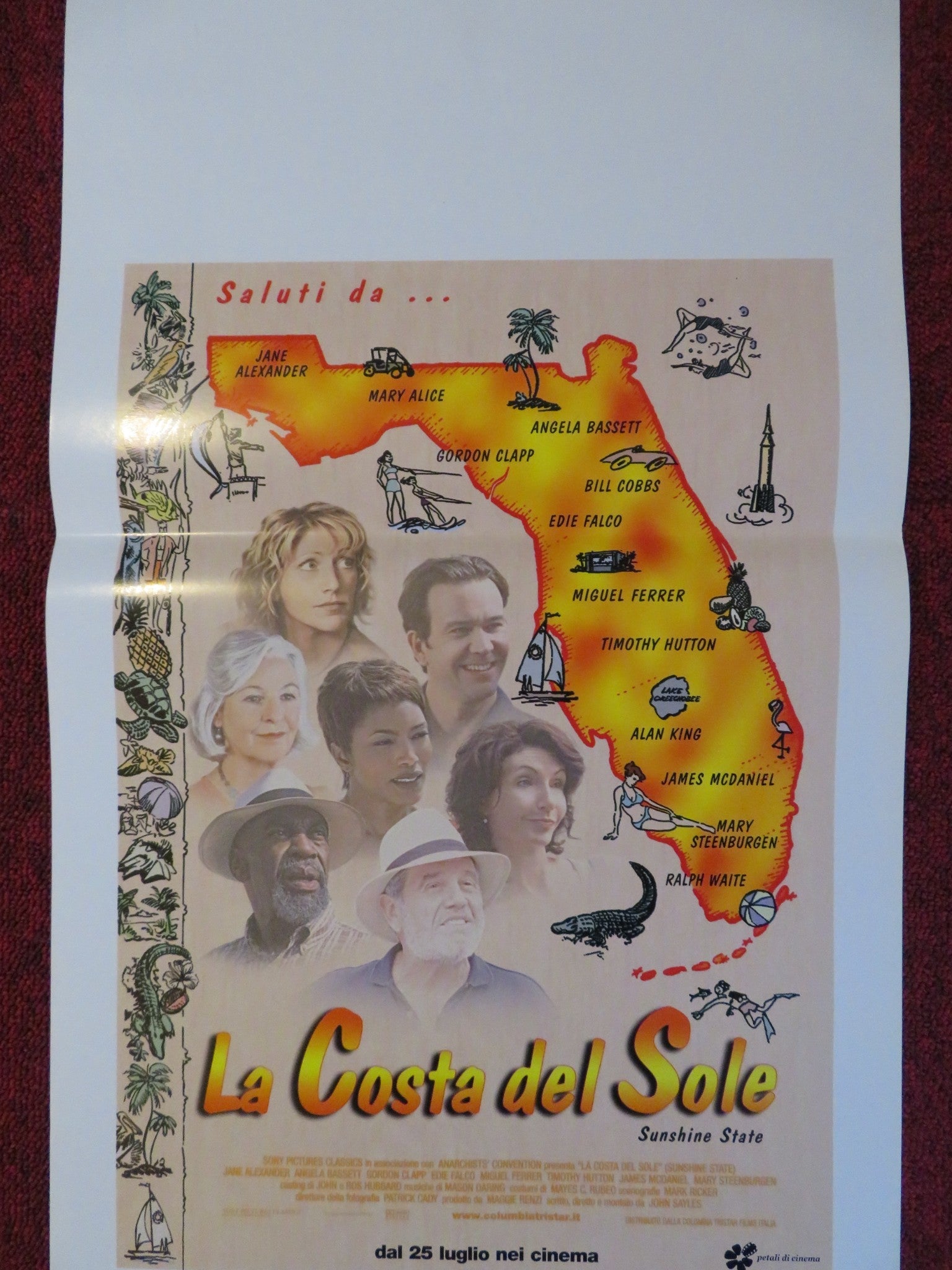 LA COSTA DEL SOLE ITALIAN LOCANDINA POSTER ANGELA BASSETT 2002 Rendezvous Cinema Movie posters