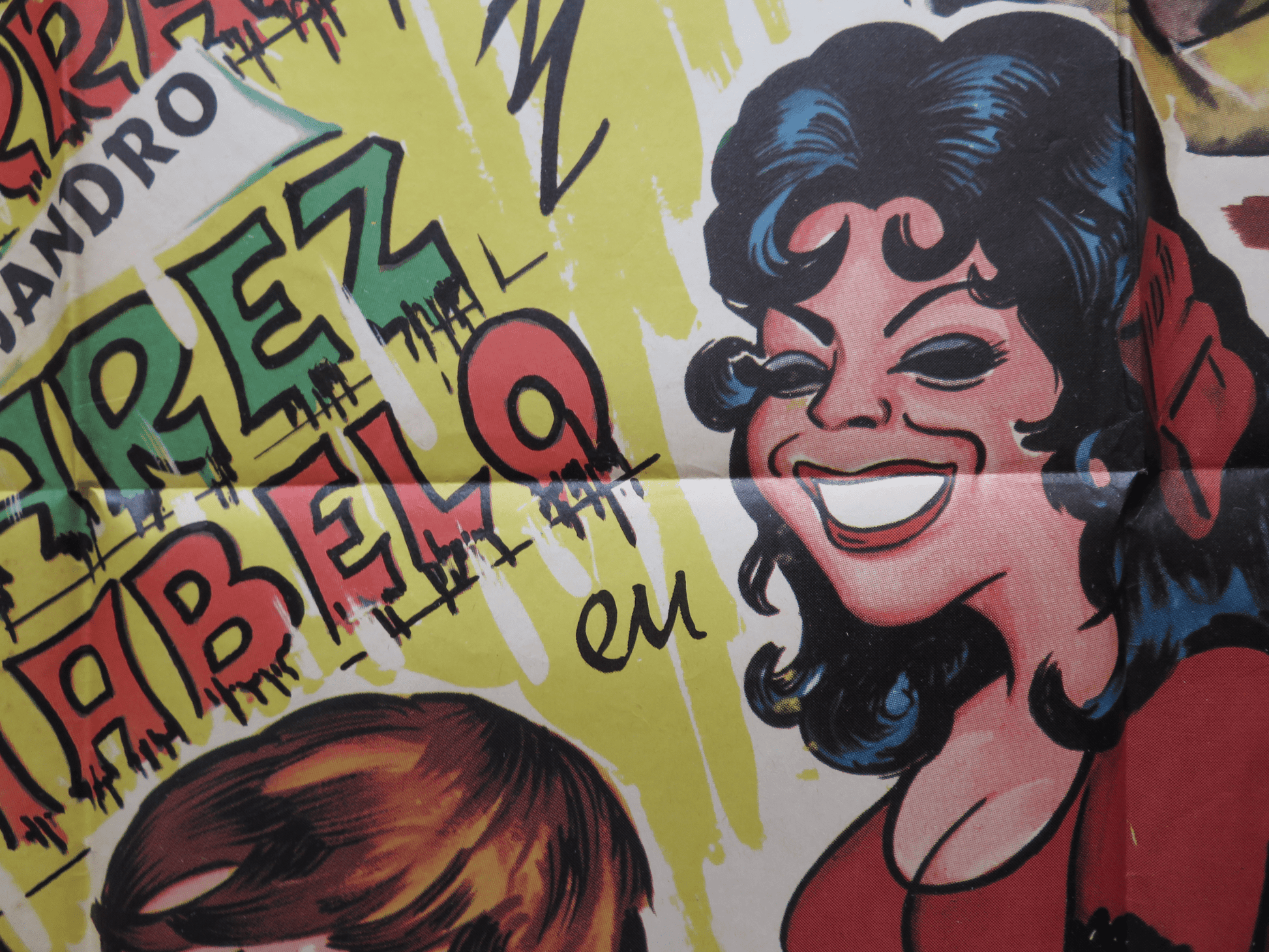 LA CRIADA BIEN CRIADA FOLDED MEXICAN POSTER MARIA VICTORIA GUILLERMO RIVAS 1972 Rendezvous Cinema Movie posters