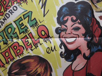 LA CRIADA BIEN CRIADA FOLDED MEXICAN POSTER MARIA VICTORIA GUILLERMO RIVAS 1972 Rendezvous Cinema Movie posters