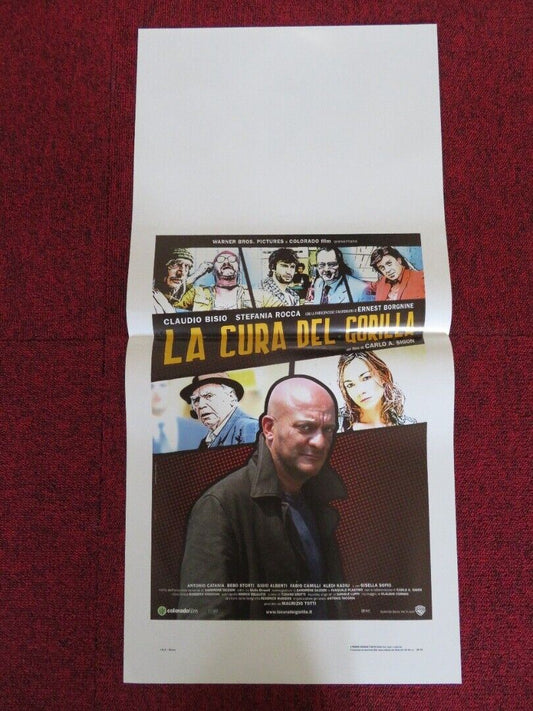 LA CURA DEL GORILLA ITALIAN LOCANDINA (27.5"x13") POSTER CLAUDIO BISIO 2006 - Rendezvous Cinema