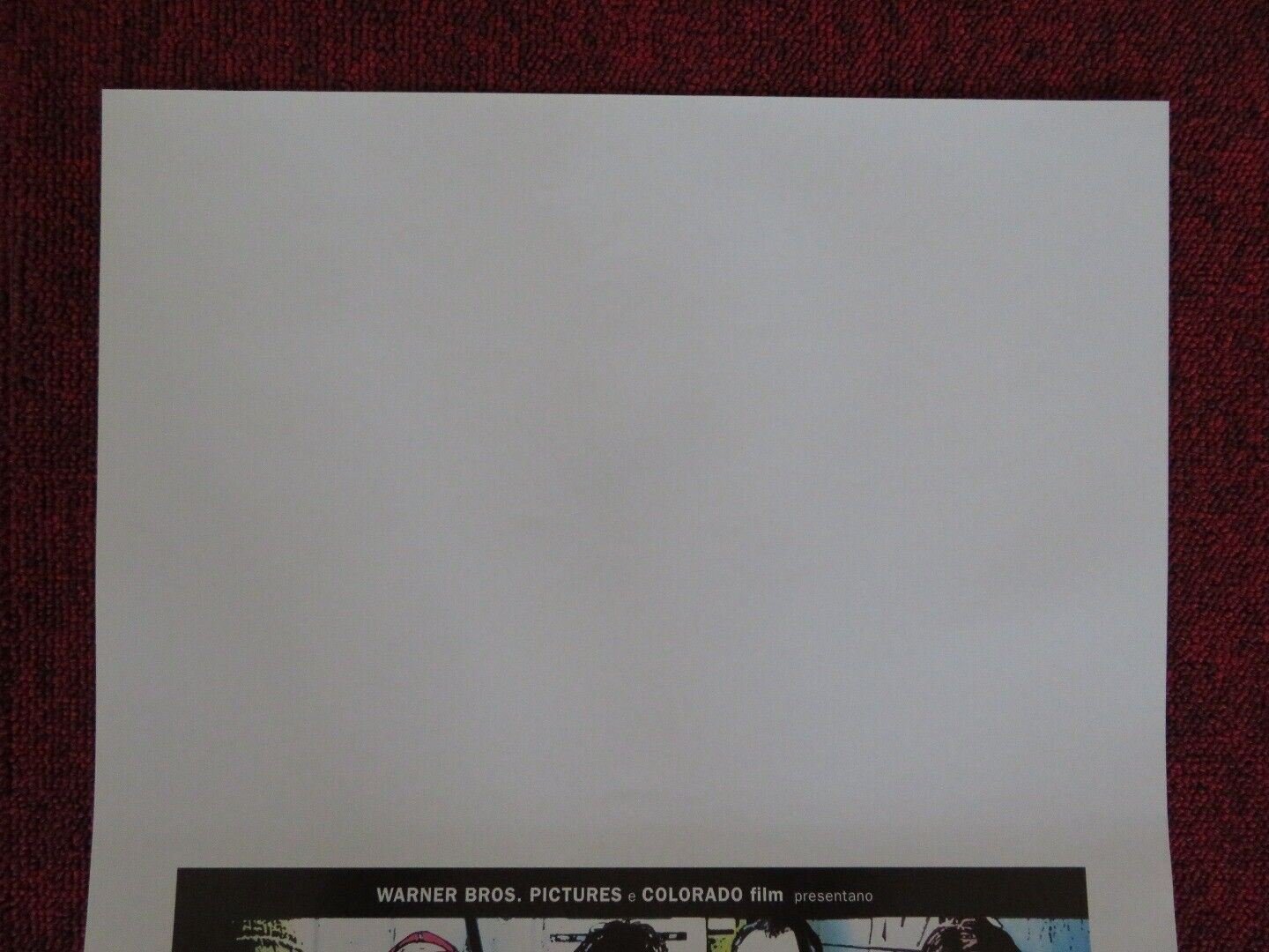 LA CURA DEL GORILLA ITALIAN LOCANDINA (27.5"x13") POSTER CLAUDIO BISIO 2006 - Rendezvous Cinema