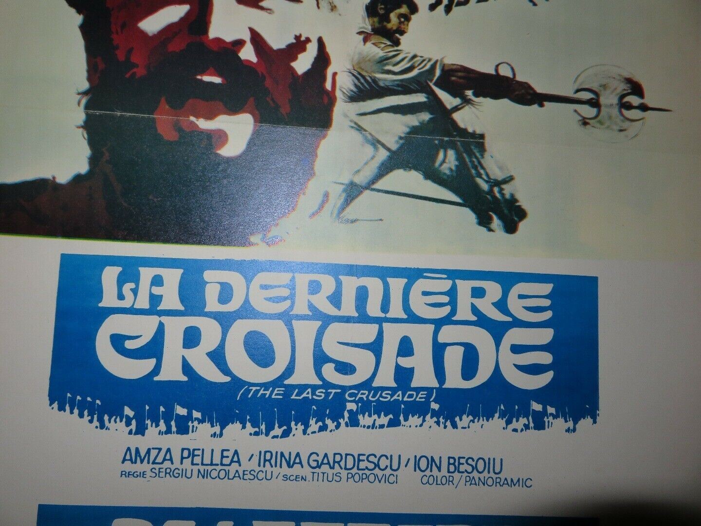 LA DERNIERE CROISASE/ THE LAST CRUSADE BELGIUM (21.5"x 14.5") POSTER AMZA PELLEA - Rendezvous Cinema