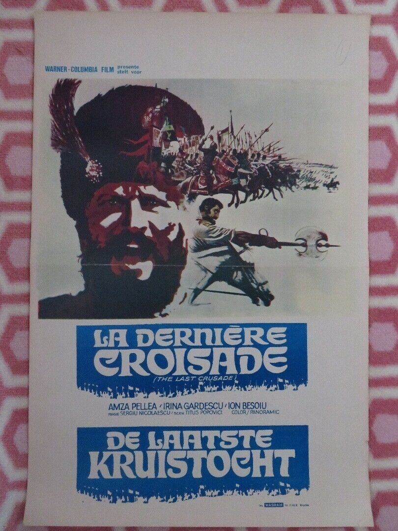 LA DERNIERE CROISASE/ THE LAST CRUSADE BELGIUM (21.5"x 14.5") POSTER AMZA PELLEA - Rendezvous Cinema
